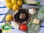 Stuffed & Baked Portobello Mushroom Ingredients